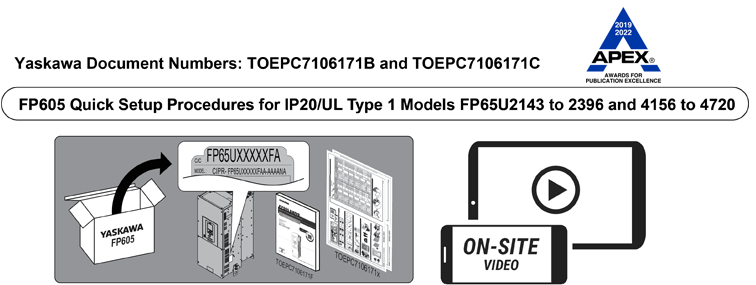 FP605 Quick Setup Procedure for Large Frame