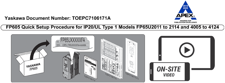 FP605 Quick Setup Procedures for Small Frame